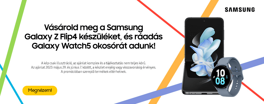Samsung Z Flip 4 ráadás Watch 5