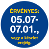 Az ajánlat érvényessége 05.07-07.01