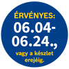 Az ajánlat érvényessége 06.04-06.24