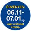 Az ajánlat érvényessége 06.11-07.01