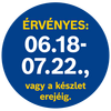 Az ajánlat érvényessége 06.18-07.22