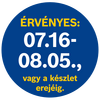 A termék érvényességének ideje 07.16-08.05