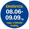 A termék árának érvényességi ideje 08.06-09.09