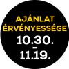 Az ajánlat 10.30-11.19, de legfeljebb a készlet erejéig érvényes