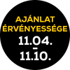 Az ajánlat érvényessége 11.04-11.10