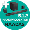 Hisense TV ráadás 5.1.2 hangprojektorral 03.18