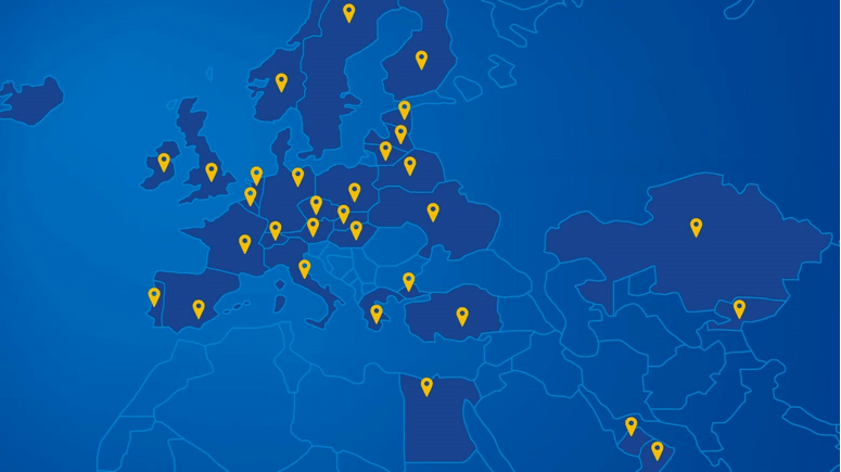 euronics global map