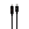 Avax CB651 Pulsey 27W USB-C – Lightning gyorstöltő kábel, 1m
