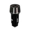 CARLY 38W Car charger USB-C+USB-A,BK