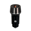 CARLY 38W Car charger USB-C+USB-A,BK