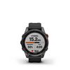 Garmin Fenix 7S, Solar szürke, fekete színű szilikon szíjjal (GG010-02539-13) Garmin Fenix 7S, Solar szürke, fekete színű szilikon szíjjal (GG010-02539-13)