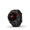 Garmin Fenix 7S, Solar szürke, fekete színű szilikon szíjjal (GG010-02539-13) Garmin Fenix 7S, Solar szürke, fekete színű szilikon szíjjal (GG010-02539-13)