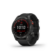 Garmin Fenix 7, Solar palaszürke, fekete színű szilikon szíjjal (GG010-02540-11) Garmin Fenix 7, Solar palaszürke, fekete színű szilikon szíjjal (GG010-02540-11)