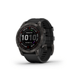 Garmin Fenix 7 Okosóra, Sapphire szürke, fekete szilikon szíjjal (GG010-02540-21) Garmin Fenix 7 Okosóra, Sapphire szürke, fekete szilikon szíjjal (GG010-02540-21)