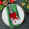Karácsonyi evőeszköz dekor 2 db
