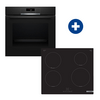 Bosch HQG572EB3 Beépíthető sütő + Bosch PUE611BB5E Beépíthető indukciós főzőlap Bosch HQG572EB3 Beépíthető sütő + Bosch PUE611BB5E Beépíthető indukciós főzőlap
