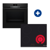 Bosch HQG572EB3 Beépíthető sütő + Bosch PKF631BB2E Beépíthető kerámia főzőlap Bosch HQG572EB3 Beépíthető sütő + Bosch PKF631BB2E Beépíthető kerámia főzőlap