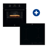Electrolux EOF3H50BK Beépíthető sütő+Electrolux EIV634 Beépíthető indukciós főzőlap