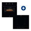 Electrolux EOF3H50BK Beépíthető sütő+Electrolux EIV644 Beépíthető indukciós főzőlap Electrolux EOF3H50BK Beépíthető sütő+Electrolux EIV644 Beépíthető indukciós főzőlap