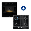 Electrolux EOD5F71Z Beépíthető sütő + Electrolux KGG64262K Beépíthető gázfőzőlap Electrolux EOD5F71Z Beépíthető sütő + Electrolux KGG64262K Beépíthető gázfőzőlap