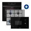 Gorenje BO6735E05B Beépíthető sütő + Gorenje G640XHS Beépíthető gázfőzőlap + Gorenje BM201AG1BG Beépíthető mikrohullámú sütő Gorenje BO6735E05B Beépíthető sütő + Gorenje G640XHS Beépíthető gázfőzőlap + Gorenje BM201AG1BG Beépíthető mikrohullámú sütő