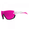 SH+ SH Sportszemüveg RG5500 Fehér/Fekete/Revo lézer lila
