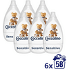 Coccolino Sensitive Pure Ultrakoncentrált öblítő, 6x870ml Coccolino Sensitive Pure Ultrakoncentrált öblítő, 6x870ml