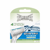 Wilkinson Quattro Titanium Sensitive Borotvabetét, 4 db Wilkinson Quattro Titanium Sensitive Borotvabetét, 4 db