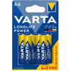VARTA LONGLIFE POWER ceruza/ AA/ LR06 elem BL4+2