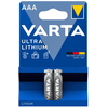 VARTA ULTRA LITHIUM mikro/ AAA/ LR03 elem BL2 VARTA ULTRA LITHIUM mikro/ AAA/ LR03 elem BL2
