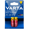 VARTA LONGLIFE MAX POWER ceruza/ AA/ LR06 elem BL2