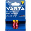 VARTA LONGLIFE MAX POWER mikro/ AAA/ LR03 elem BL2 VARTA LONGLIFE MAX POWER mikro/ AAA/ LR03 elem BL2