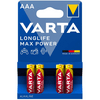 Varta Longlife MT AAA/LR03 BL4 elem, 4 db Varta Longlife MT AAA/LR03 BL4 elem, 4 db