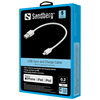 Sandberg 441-19 USB – Lightning kábel, 20 cm Sandberg 441-19 USB – Lightning kábel, 20 cm