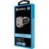 Sandberg 441-43 QC 3.0 + USB-C 24W Autós töltő