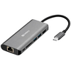 Sandberg USB-C dokkoló HDMI+LAN+SD+USB100W (136-18) Sandberg USB-C dokkoló HDMI+LAN+SD+USB100W (136-18)