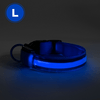 Yummie LED -es nyakörv, akkumulátoros, L méret, kék (60029A) Yummie LED -es nyakörv, akkumulátoros, L méret, kék (60029A)