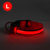Yummie LED -es nyakörv, akkumulátoros, L méret, piros (60029B) Yummie LED -es nyakörv, akkumulátoros, L méret, piros (60029B)