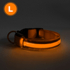 Yummie LED -es nyakörv, akkumulátoros, L méret, narancs (60029C) Yummie LED -es nyakörv, akkumulátoros, L méret, narancs (60029C)