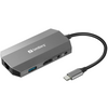 Sandberg USB-C 6in1 Travel Dock elosztó (136-33) Sandberg USB-C 6in1 Travel Dock elosztó (136-33)