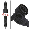 Emos Standard LED sorolható karácsonyi füzér, kültéri és beltéri, 10 m, többszínű (D1AM03)