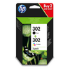 HP 302 2 darabos eredeti tintapatron csomag (X4D37AE) HP 302 2 darabos eredeti tintapatron csomag (X4D37AE)