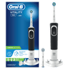 Oral-B D150 Vitality Elektromos fogkefe Sensi és CrossAction fejjel, fekete Oral-B D150 Vitality Elektromos fogkefe Sensi és CrossAction fejjel, fekete