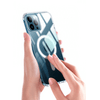 Cellect iPhone 13 Pro Max Mágneses Szilikon Tok, kék (CEL-MAGSAFEIPH13PMBL)