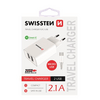 Swissten Hálózati töltőadapter + Mikro USB kábel, fehér (22051000)