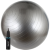 Avento ABS Fitball Silver gimnasztika labda pumpával, 65 cm, ezüst (40200)