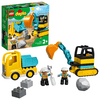 LEGO® DUPLO® Teherautó és lánctalpas exkavátor (10931) LEGO® DUPLO® Teherautó és lánctalpas exkavátor (10931)