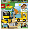LEGO® DUPLO® Teherautó és lánctalpas exkavátor (10931) LEGO® DUPLO® Teherautó és lánctalpas exkavátor (10931)