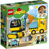 LEGO® DUPLO® Teherautó és lánctalpas exkavátor (10931) LEGO® DUPLO® Teherautó és lánctalpas exkavátor (10931)
