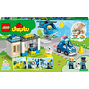 LEGO DUPLO Rendőrkap. és helikopter